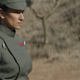 Tala in her green uniform